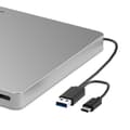 Miniatyrbild 5 av 5: External 3D Blu Ray DVD Drive, USB 3.0 and Type-C Blu Ray CD DVD Drive Player Ultra Slim Slot-in CD