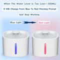 Miniatyrbild 4 av 5: 3-liter Silent Cat Fountain, Automatic LED Light, with Activated Carbon Filter and Water Pump