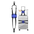 2-pack bagageremmar (svart/blå)