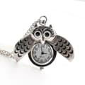 Pikkukuva 1 / 5: Vintage Smart Owl -riipus kaulakello taskukello lahja [DB]