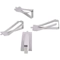 4-pack uppgraderade Ender 3 glasbäddsfjäderklämmor Stabila plattformsklämmor för Creality Ender 3 Pro Ender 3S Ender 5 Pro