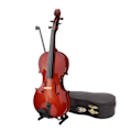 Miniatyrbillede 3 af 5: Mini Violin Model Ornament Dukkehuss Håndværk Dekorative Ornamenter Foto Props mini violin figur