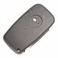Miniatyrbillede 3 af 5: 2-knaps nøgleskal til Fiat Sort Black Black one size