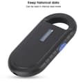 Miniatyrbillede 3 af 5: SSRGV 134.2KHZ RFID Chip Reader til ISO11784 5 FDXB ID64 Bærbar USB Genopladelig Håndholdt Type Enhed