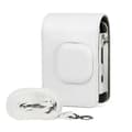 Camera Bag for Mini LiPlay PU Leather Protection with Shoulder Strap Pearl Pearl white