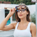 Miniatyrbillede 3 af 5: Polariserede solbriller, der passer over briller, solbriller til kvinder til at have over briller UV-beskyttelse