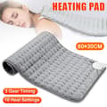 Therapeutic Electric Back Heating Pad for Muscle Tension and Back Pain, 30x60 cm