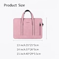 Pikkukuva 2 / 10: Kannettavan tietokoneen laukku Naiset Notebook-laukku ROSA 15 15,6 tuumaa 15 15,6 tuumaa vaaleanpunainen pink 15 15.6 inch-15 15.6 inch
