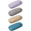 4-pack Hårda Glasögonfodral, Stort Solglasögonfodral i Linne, Enkelt Glasögonskydd