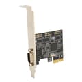 Miniatyrbilde 7 av 8: PCIe X1 RS232 seriell adapterkort Enkelport PCI Express til RS232-omformeradapter for Windows for Linux for DOS