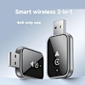 Miniatyrbillede 3 af 5: 2-i-1 Trådløs CarPlay-adapter til iPhone/Android, Mini-størrelse Kablet til Trådløs CarPlay med Adapter C