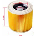 Miniatyrbilde 2 av 5: 2 erstatningsfilterpatroner kompatible med Karcher NT20/1 NT