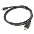 Miniatyrbild 4 av 8: HDTV to HDTV Cable HD Multimedia Interface Type A to C Extension Converter Cable 1m (OD:5.0)