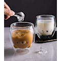 Miniatyrbillede 1 af 7: Hwagui - Sød kop i dobbeltvægget glas, espressokop i glas