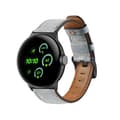 Ekte lærreim for Google Pixel Watch 3 (45 mm) - Grå