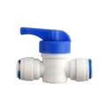 Miniatyrbillede 2 af 3: 6,4 mm Inline afspærringsventil kompatibel med omvendt osmose vandfiltersystem 1/4【da】