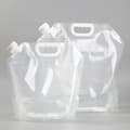 2-PACK 10L Portable Folding Water Container. Water Container (transparent)-XF17-