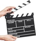 30 * 27CM film director's board clapperboard, recording props and