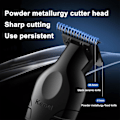 Pikkukuva 2 / 5: Kemei langaton hiustenleikkuri 0mm Clipper Ammattimainen sähköinen hiustenleikkuri, 100% uusi