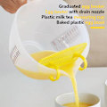 Miniatyrbild 2 av 8: Filter Measuring Cup with Scale Household Egg Mixing Filter Large Capacity Multi-function Cup Egg Mixing Bowl Baking Filter Measuring Cup