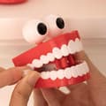 Miniatyrbild 2 av 4: Funny Wind-Up Chattering Teeth Toy Multi-Color 1 Pcs Multi-Color 1 Pcs