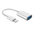 Miniatyrbillede 2 af 5: USB2.0 OTG Adapterkabel Tråd Hun USB til Type C/USB 5Pin til Tilslutning af USB-enheder til Telefoner og Tablets Grå Grey