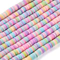 Omtrent 3200 stk Pastell Heishi Perler