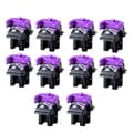 10 stk Razer Clicky Optical Purple Switches Kit Tastaturtilbehør Yo [db]
