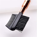 Miniatyrbillede 2 af 5: 3 stk. to-i-en børster Mascara børster Makeup Øjenbrynsbørste Øjenvippekam Øjenbryn Øjenvippe Dual-c sort