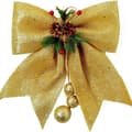 Large Christmas Tree Decoration Garland with Sequins and Pine Cones for Christmas