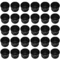Candle Inserts for Taper Candles, Candlesticks, Tealights, Table Candles, Candle Holders 30 Pcs Black