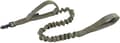 Military Bungee Leash Elastic Leash Rope with 2 Padded Control Handles for Medium and Small Dogs (Ranger Green)
