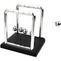 Miniatyrbillede 5 af 5: Newtons Pendul Vugge Balancebold Sjov Pendul Stål