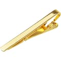 Mode Herre Metal Enkel Slipsenål Slipsenål Klemme Pin (Guld)