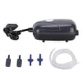 Oxygen Pump Small Professional Silent Oxygen Pump Aquarium Air Pump EU Plug 220V for Fish Farming Double Holes