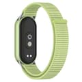 xDfind Metalkontakt Nylonflettet Loop Urrem til Xiaomi Smart Band 10 / 9 / 8 / NFC