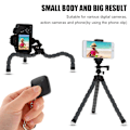 Miniatyrbild 3 av 11: KingJoy KT-600S Mini Flexibelt Kamerastativ Telefonklämma Bluetooth Fjärrkontroll Tillbehör