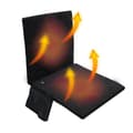 Heated Stadium Seats, Portable Heated Stadium Seats for Bleachers with Backrest for Sporting Events