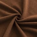 Miniatyrbild 4 av 4: Classic Plush Scarf - Solid Color with Fringes - Floral Light Grey