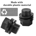 Miniatyrbild 2 av 5: 4-pack Drain Plugs with O-rings Pump Plug Pool Filter Replacement Pool Drain Pump Plug Spx1700fg F