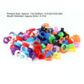 Miniatyrbild 2 av 5: 200 pcs 8mm Colorful Pigeon Leg Rings for Identification Without Text
