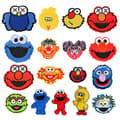 17-pack, Sesame Street, Beautiful Embroidered Iron-On Patches