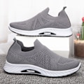 Pikkukuva 1 / 4: Herr Sneaker Juoksukengät Slip On Tennarit Arkikengät Harmaa Gray Gray 39