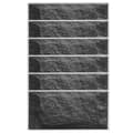 6 pcs Matte Wall Decal Waterproof Self-Adhesive Non-Slip Floor Decor for Home Use
