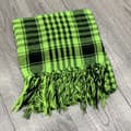 Etnisk Arabisk Shemagh Skjerf Arabisk Bønneskjerf Ørkenskjerf Hodeplagg Solbeskyttelse Hodeplagg Etnisk Hodeplagg grønn grønn green