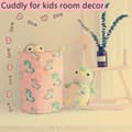 Miniatyrbild 2 av 5: Enhörning Tvättkorg Stor Canvas Förvaringskorgar Barnkorgar Fällbar Hem