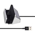 Miniatyrbillede 3 af 3: Usb 3.1 Type C Dockingstation Stand Oplader Oplader Oplader Sølv Opladere & Docks