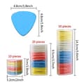 Miniatyrbild 4 av 5: Triangular tailor's chalk, sewing chalk and fabric markers for patchwork, sewing accessories (10 pieces)