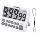 Miniatyrbilde 1 av 4: Multifunksjonell digital timer, intervalltimer for økt produktivitet, nedtellingstimer for ulike aktiviteter, minnefunksjon for brukere