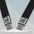 Miniatyrbillede 4 af 5: PD 60W USB3.1-kabel 10 Gbps type C til C USB C til Pro opladningsdatakabel, 15 cm